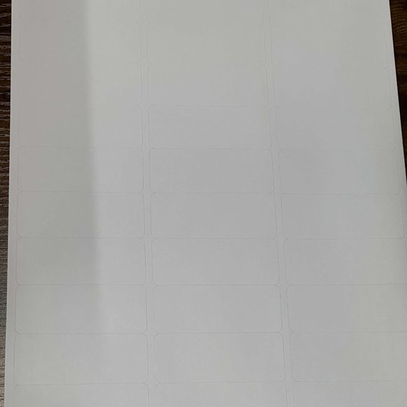 Address Labels 1" x 2-5/8" 99 pages Sticker Paper for Laser/Ink Jet Printer - Picture 3 of 7